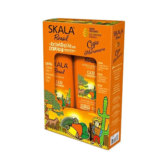Pack Skala Cajú e Murumuru Shampoo + Condicionador
