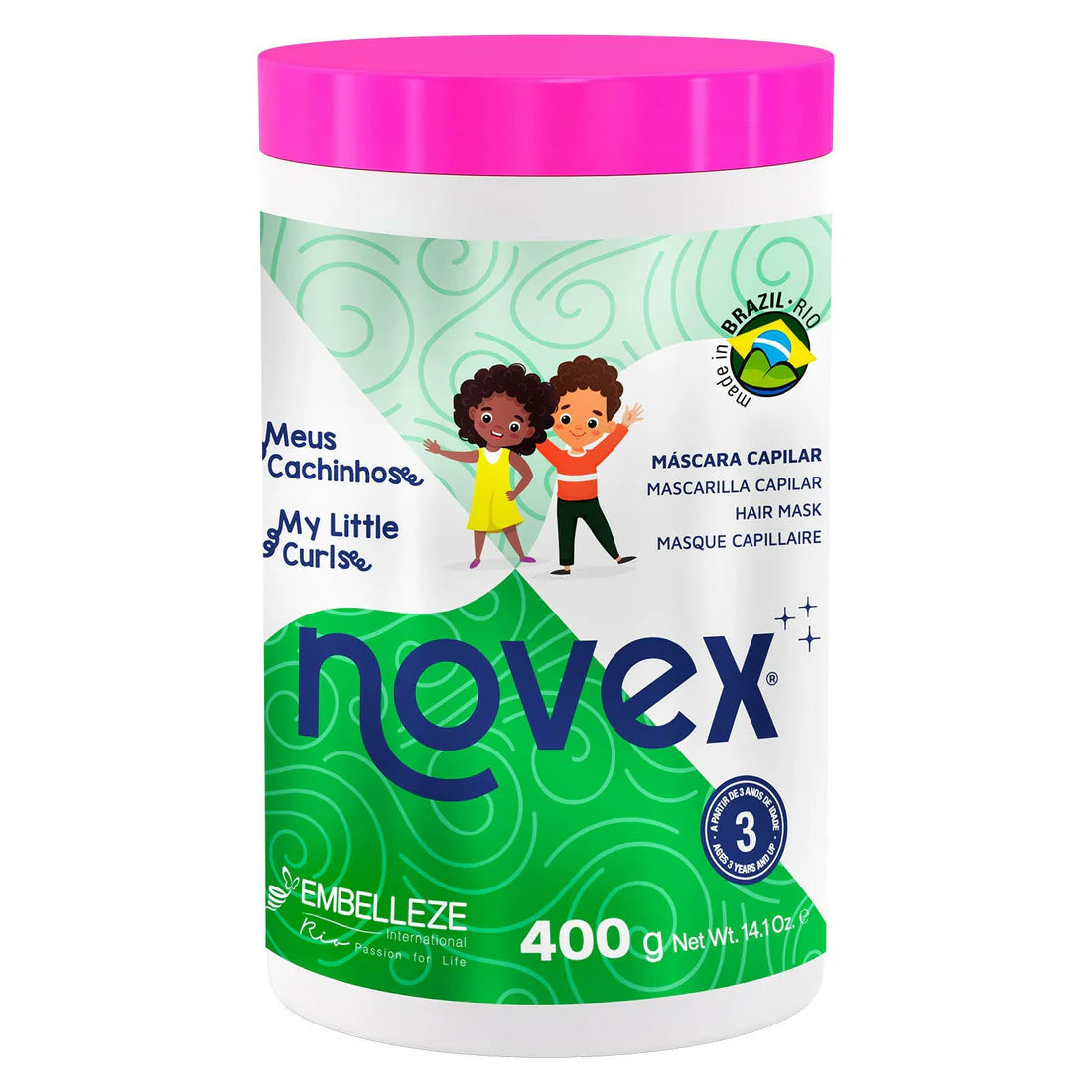 Máscara Capilar Novex Meus Cachinhos 400ml