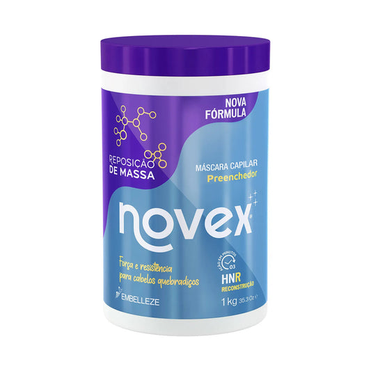 Máscara Capilar Novex Reposição de Massa 1kg – Força e Reconstrução