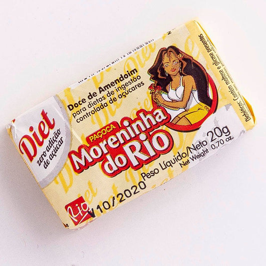Paçoca Diet Moreninha do Rio 1 unidade- 20g