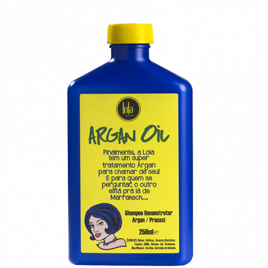 Lola Cosmetics – Shampoo Reconstrutor Óleo de Argão 250ml